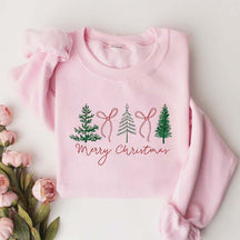 Preppy Christmas Tree Sweatshirt