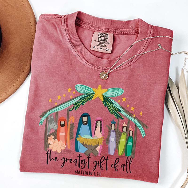 Christian Christmas Nativity T-Shirt