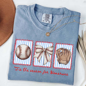 Tis the Season for Homeruns Baseball Mama T-Shirt