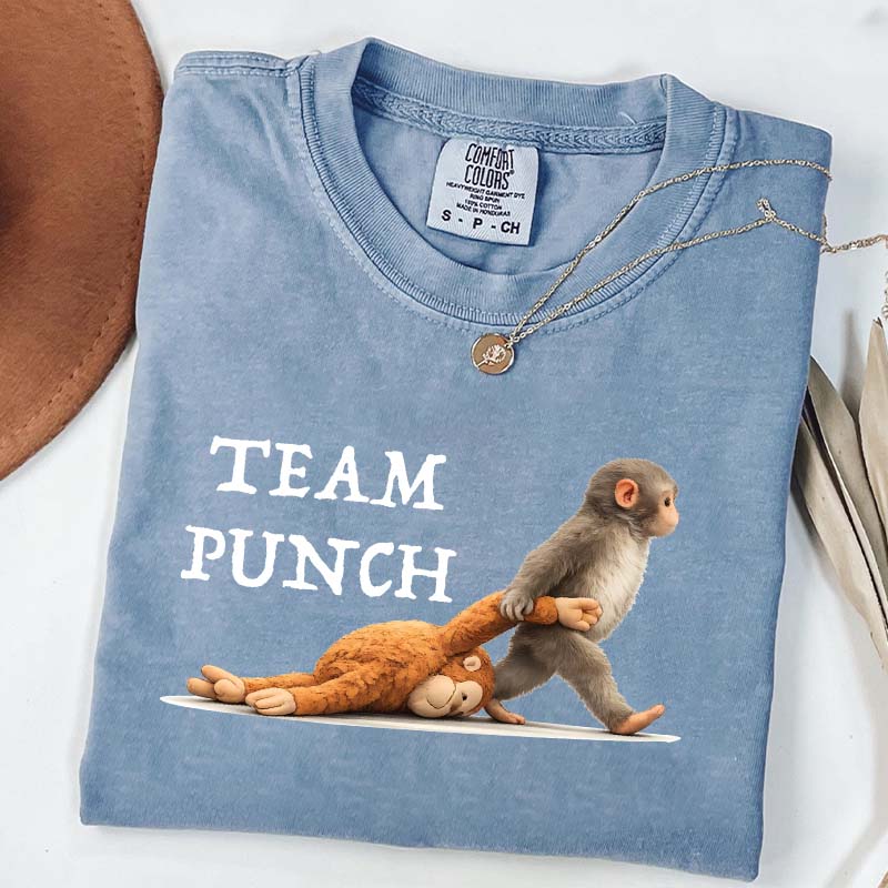 Team Punch Baby Monkey T-Shirt