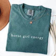 Horse Girl Energy T Shirt