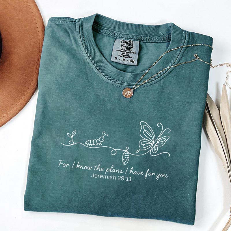 Jeremiah 29:11 Faith Transformation T-Shirt