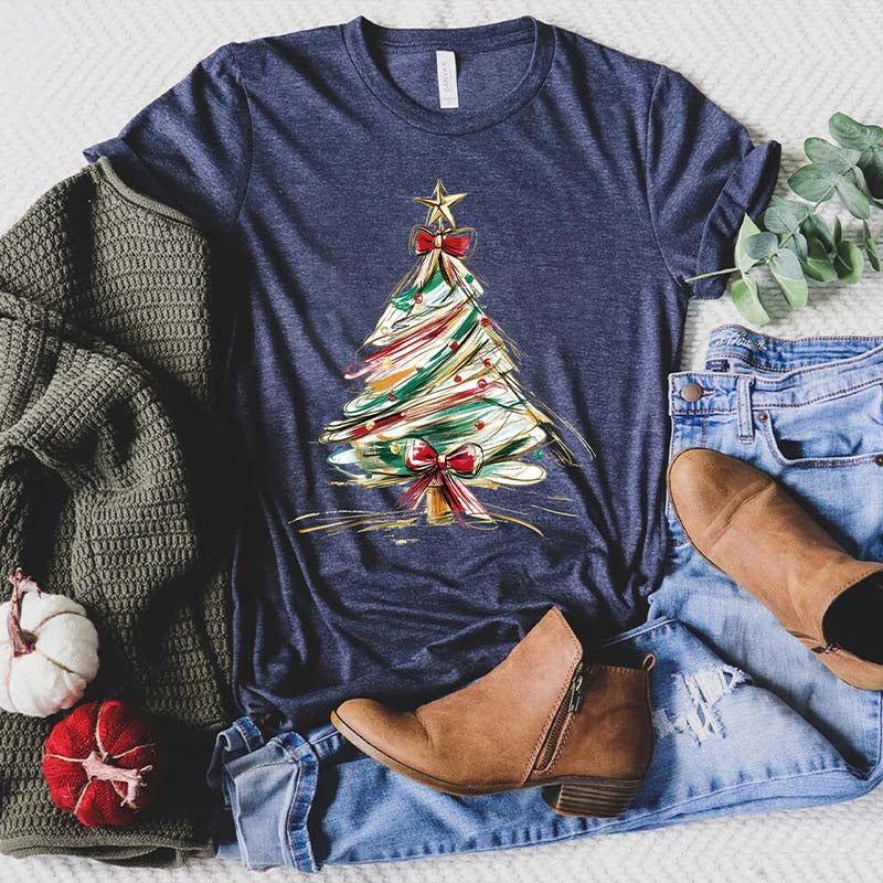 Merry and Bright Trees T-Shirt