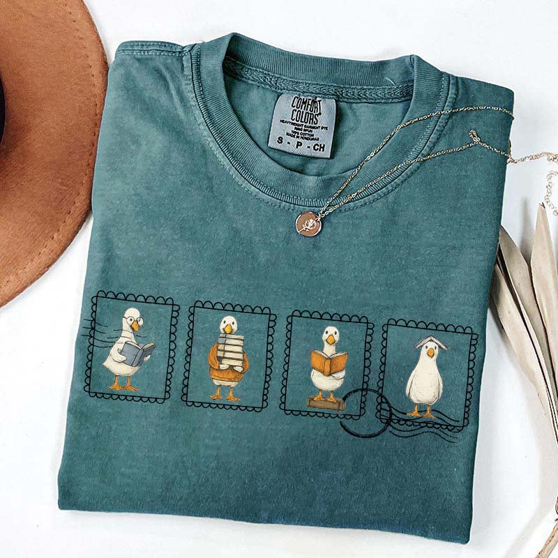 Silly Goose Teacher Book T-Shirt
