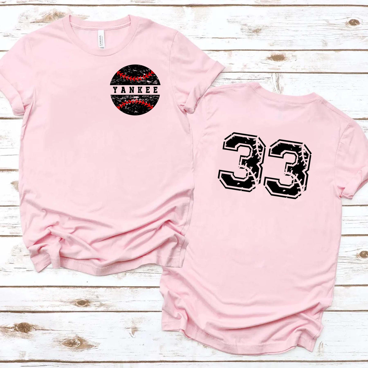 Personalized baseball Number & Name T-Shirt
