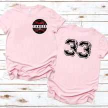 Personalized baseball Number & Name T-Shirt
