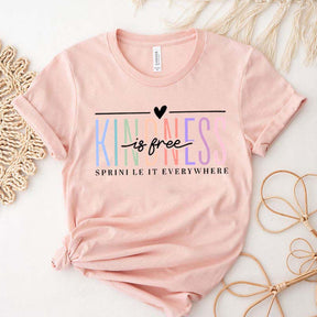 Cute Kindness Is Free Simple T-Shirt