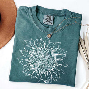Comfort Colors Sunflower T-Shirt