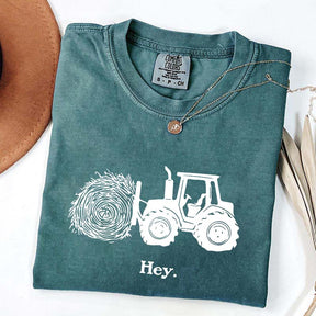 Funny Tractor Hay Pun T-Shirt