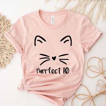Purrfect 10 Cat T-Shirt
