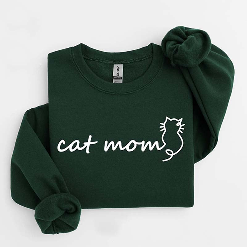 Cute Cat Mom Mommy Lover Sweatshirt