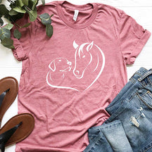 Horse Dog Lover T-Shirt