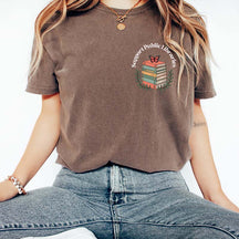 Comfort Colors Support Public Libraries Bookworm T-Shirt