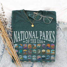 US National Park Camping T-Shirt