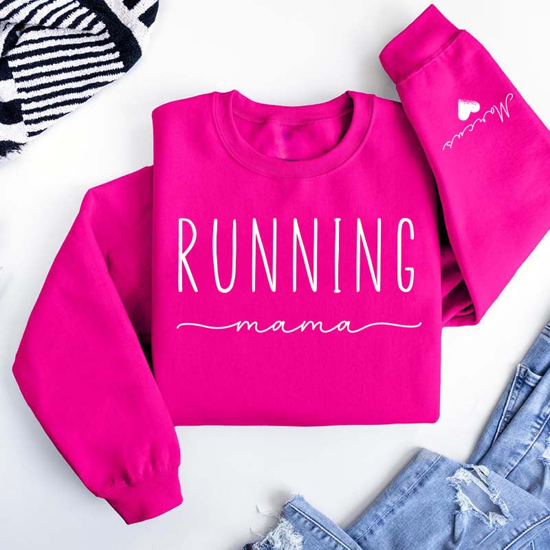 Custom Runner Mom Sweatshirt