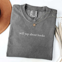 Will Yap About Books T-Shirt