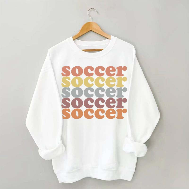 Soccer Repeat Funny Sweatshirt