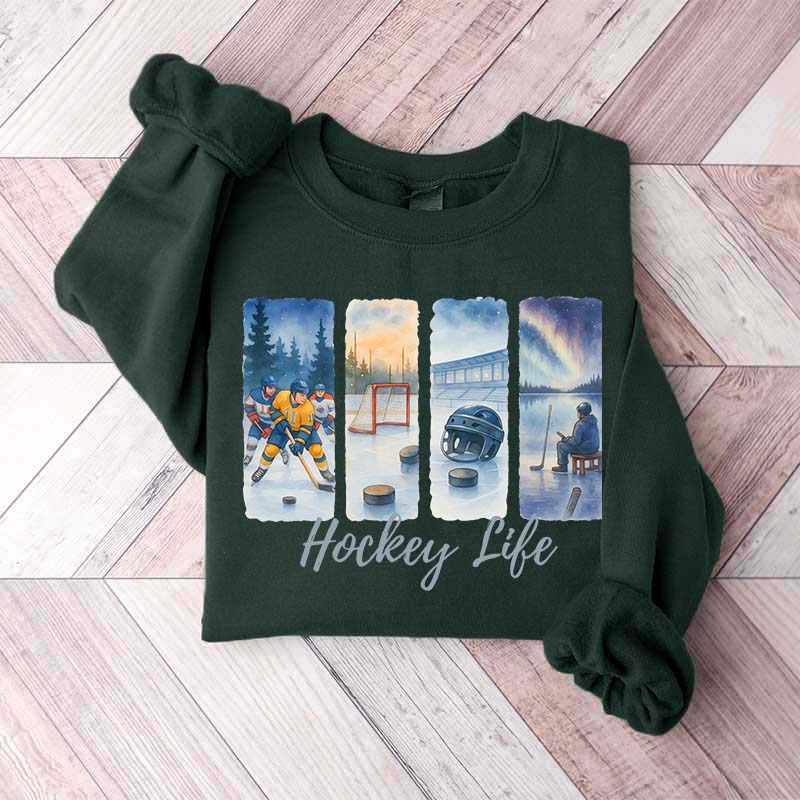 Cute Hockey Mom Life Sweatshirt