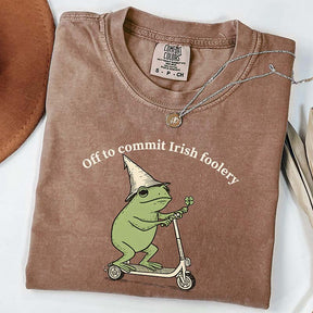 St Patricks Day Frog T-Shirt