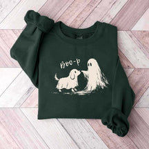 Funny Ghost Puppy Boo-P Dog Sweatshirt