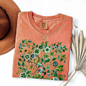 Pressed Flowers Comfort Colors T-Shirt