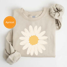 Cute Boho Daisy Floral Sweatshirt