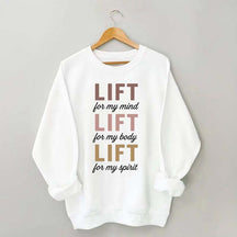 Fitness Motivation Weightlifting Sweatshirt