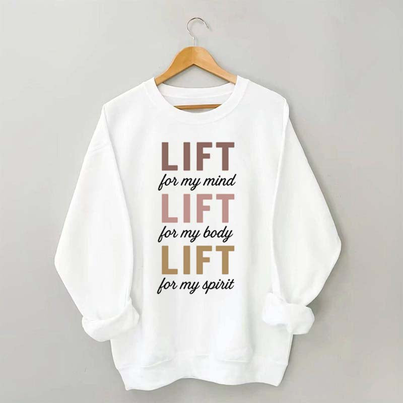 Fitness Motivation Weightlifting Sweatshirt