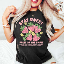 Boho Fruits of the Spirit Bible Verse T-Shirt