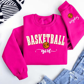 Custom Girls Basketball Sweatshirt