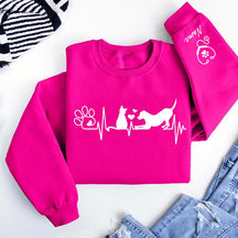 Custom Vet Tech Animal Doctor Sweatshirt