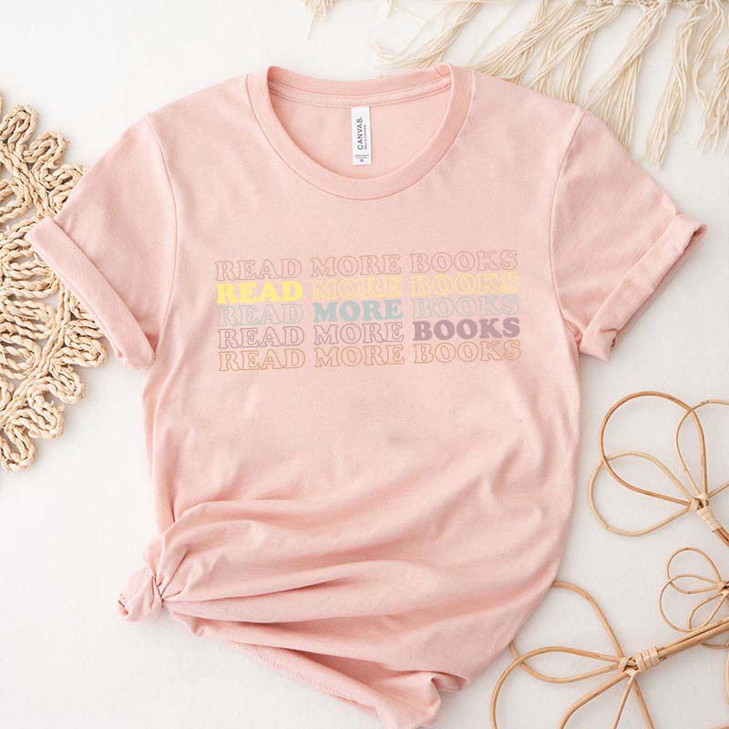 Cute Librarian Read More Books T-Shirt
