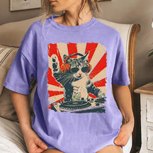 Cool DJ Cat T-Shirt