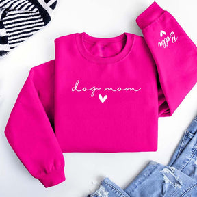 Custom Dog Mom Lover Sweatshirt
