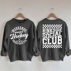 Weekends Are For Hockey Sweatshirt