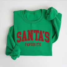 Santas Favorite Christmas Sweatshirt