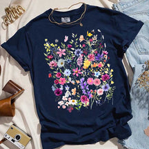 Vintage Floral Spring T-Shirt