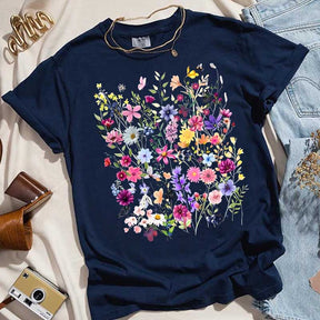 Vintage Floral Spring T-Shirt
