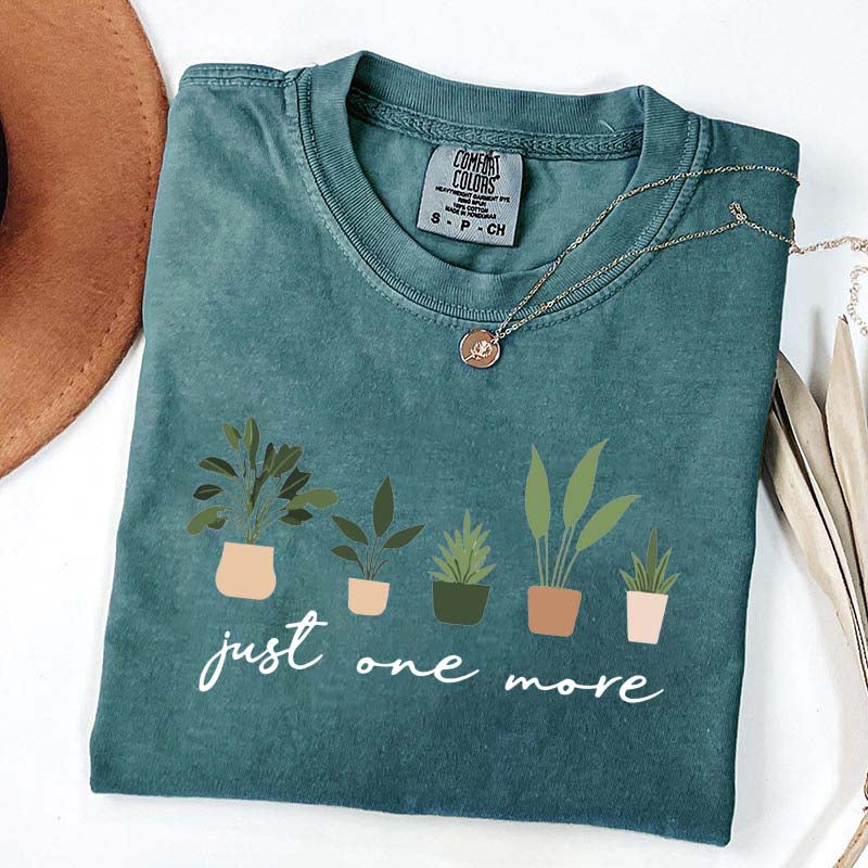Just One More Botanical T-Shirt