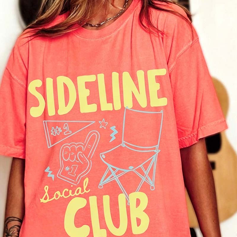 Sideline Social Club Soccer T-Shirt