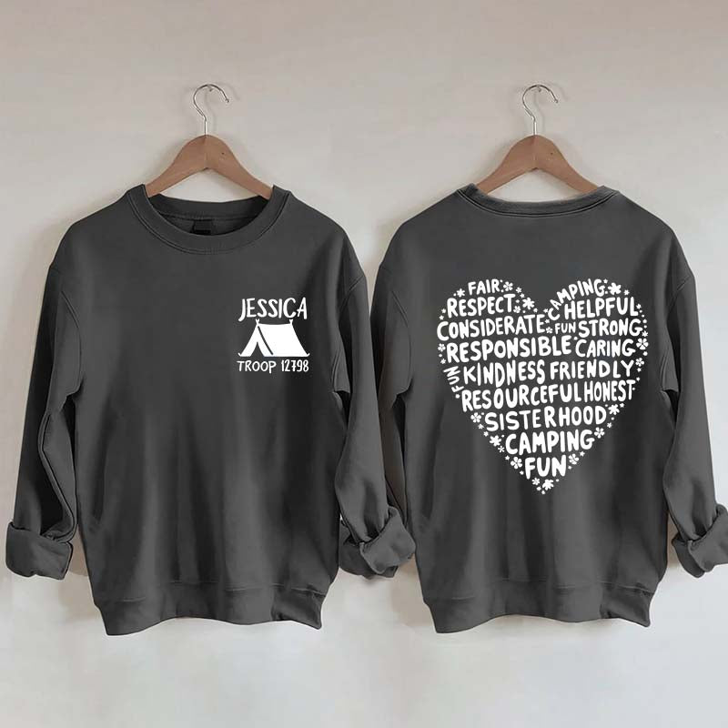 Custom Camp Sweatshirt