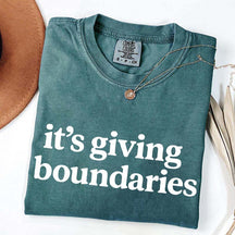 It's Giving Boundaries T-Shirt