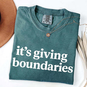 It's Giving Boundaries T-Shirt