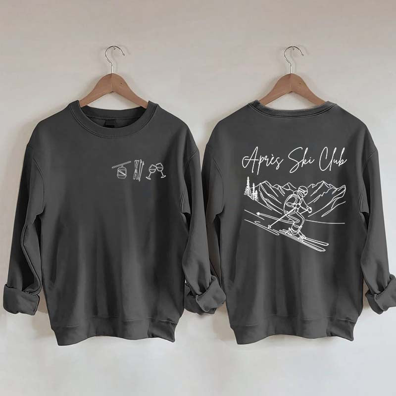 Apres Ski Club Pulli Wein Sweatshirt