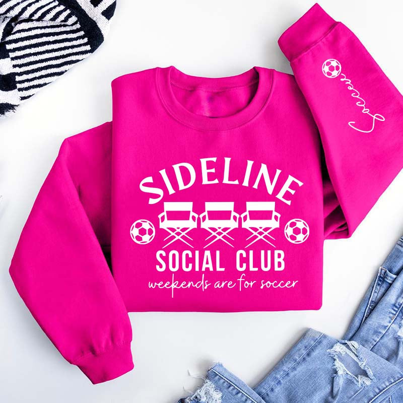Personalize Sideline Social Club Sweatshirt