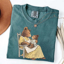 Vintage Storybook Bear Cub T-Shirt