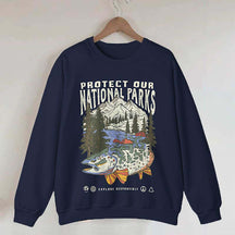 90s National Parks Granola Girl Sweatshirt