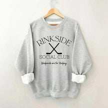 Rinkside Social Club Weekends Are For Hockey Sweatshirt