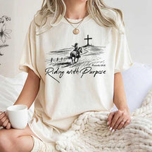 Religious Riding with Purpose T-Shirt