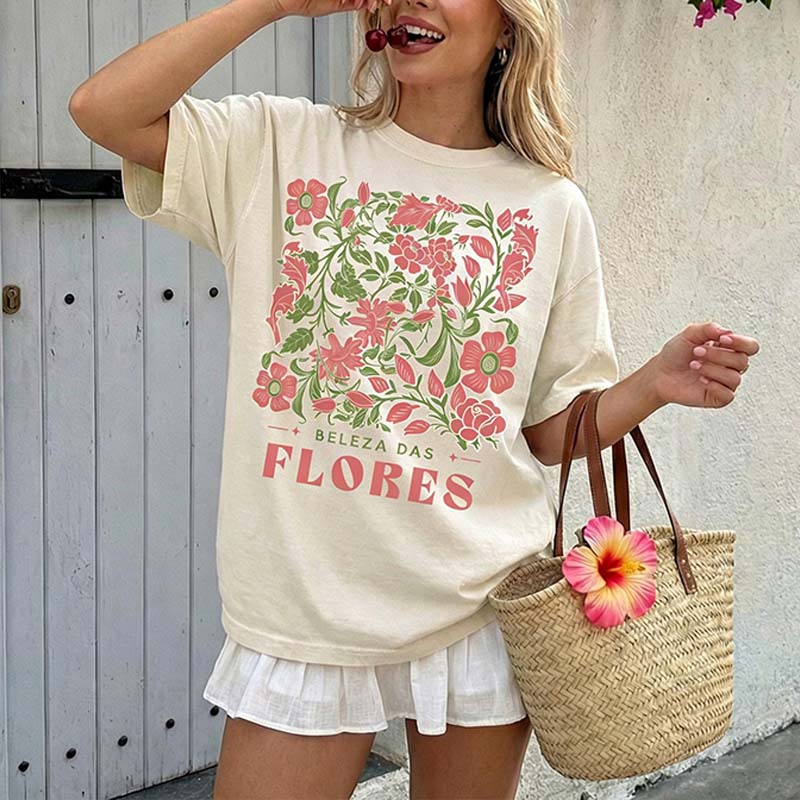 Spring Floral Beauty of The Flowers T-Shirt
